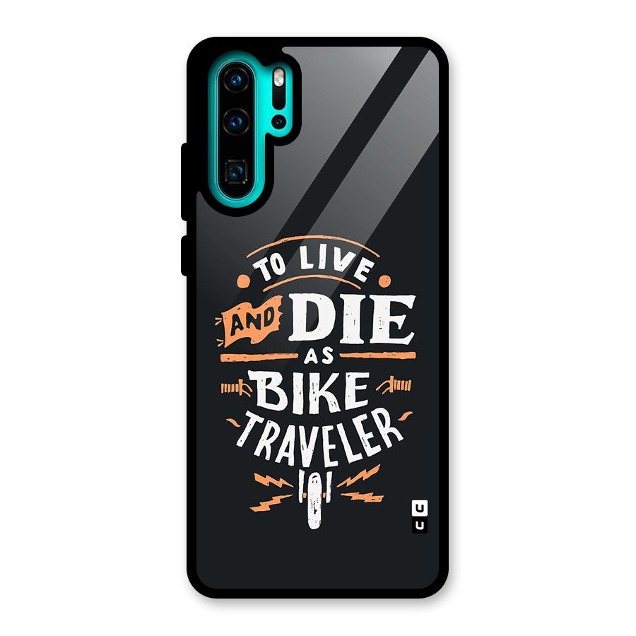 Bike Traveler Glass Back Case for Huawei P30 Pro
