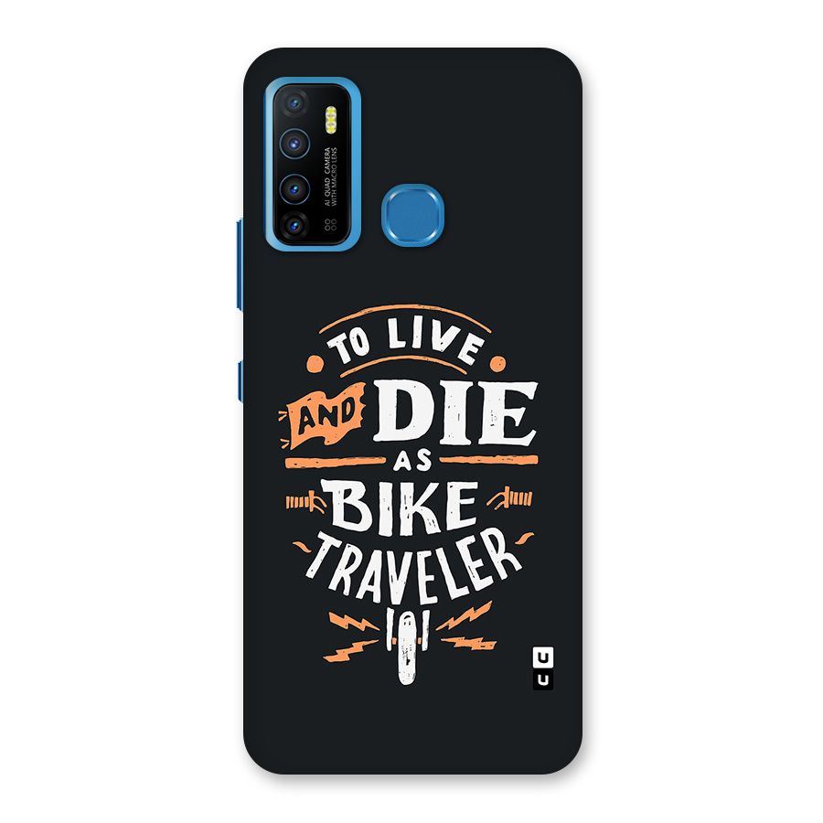 Bike Traveler Back Case for Infinix Hot 9