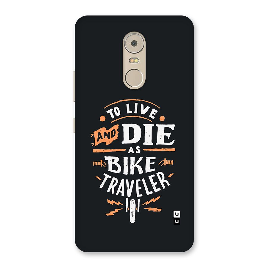 Bike Traveler Back Case for Lenovo K6 Note