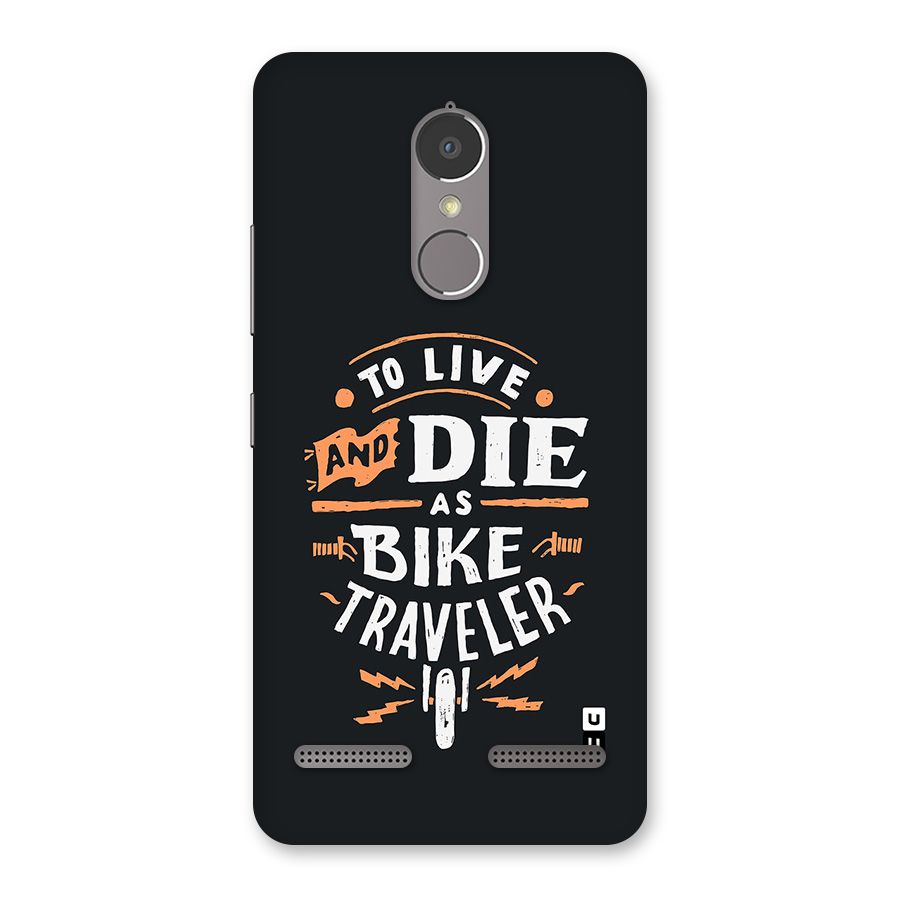 Bike Traveler Back Case for Lenovo K6 Power