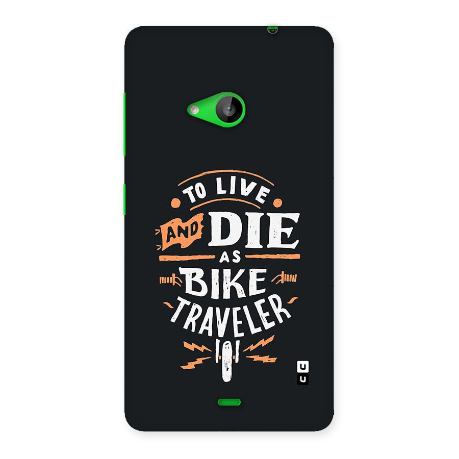 Bike Traveler Back Case for Lumia 535
