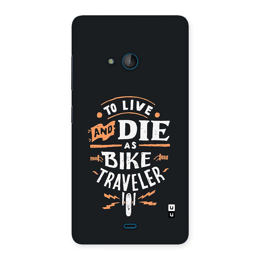 Bike Traveler Back Case for Lumia 540