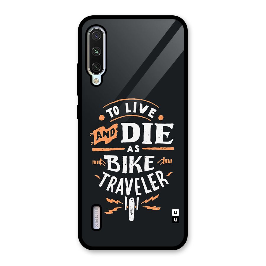 Bike Traveler Glass Back Case for Mi A3