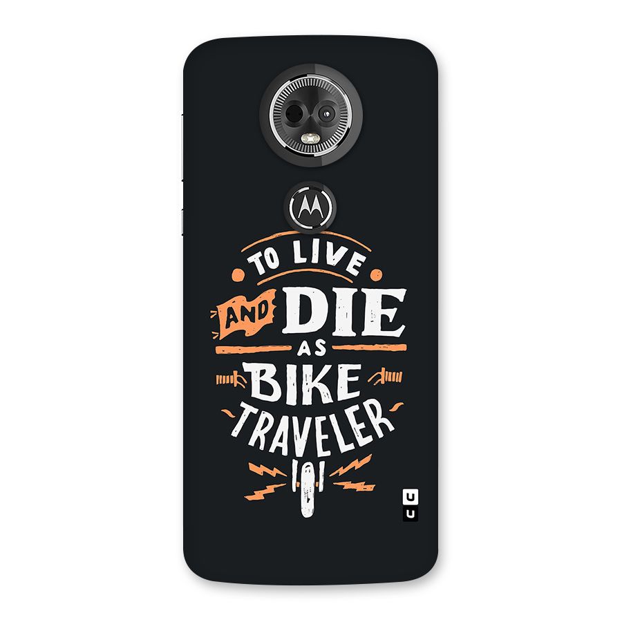 Bike Traveler Back Case for Moto E5 Plus