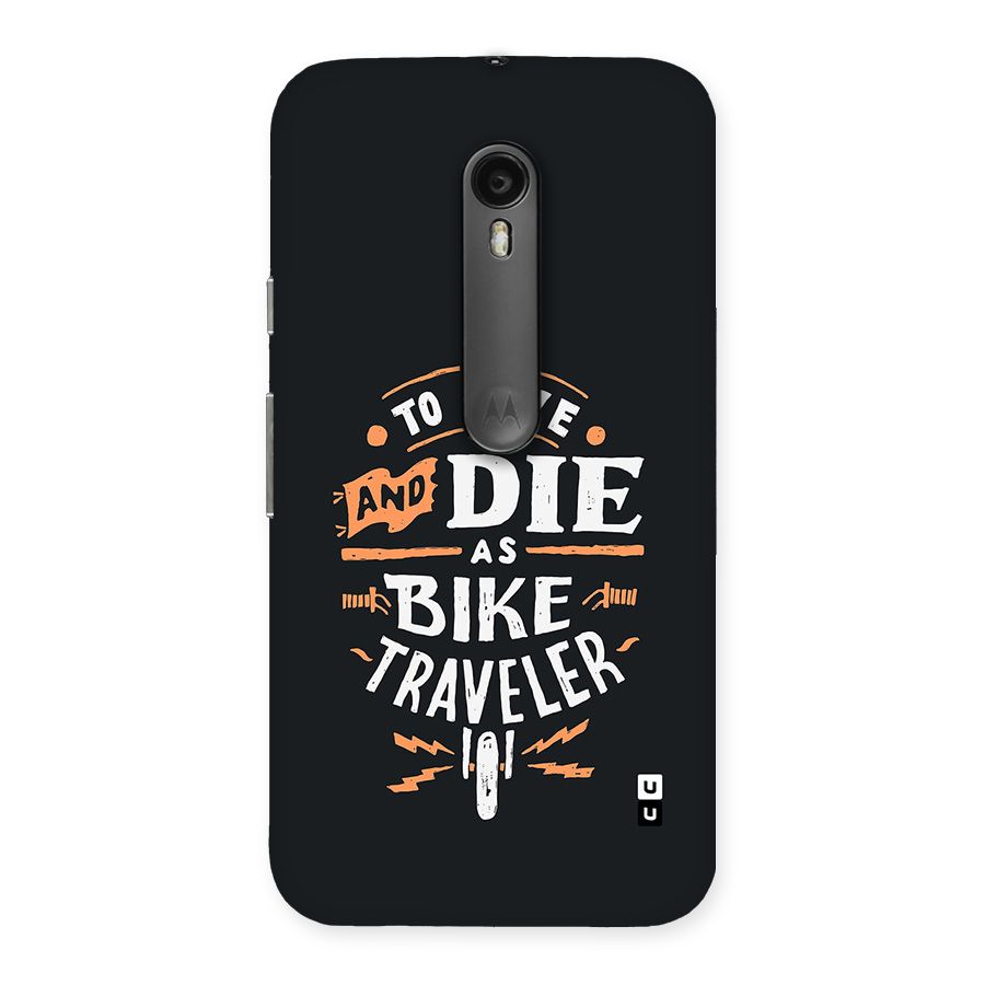 Bike Traveler Back Case for Moto G3