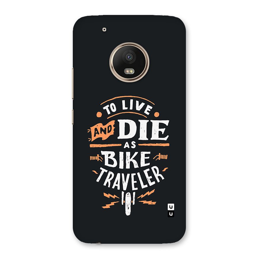 Bike Traveler Back Case for Moto G5 Plus
