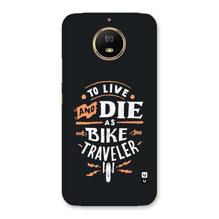 Bike Traveler Back Case for Moto G5s