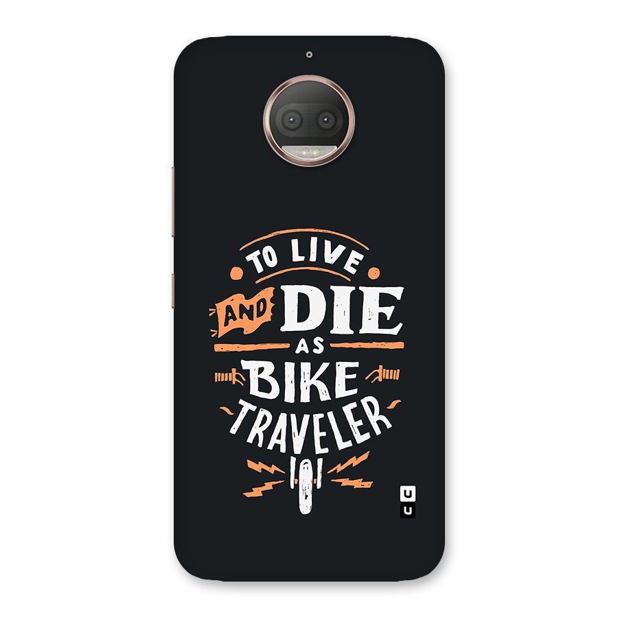 Bike Traveler Back Case for Moto G5s Plus