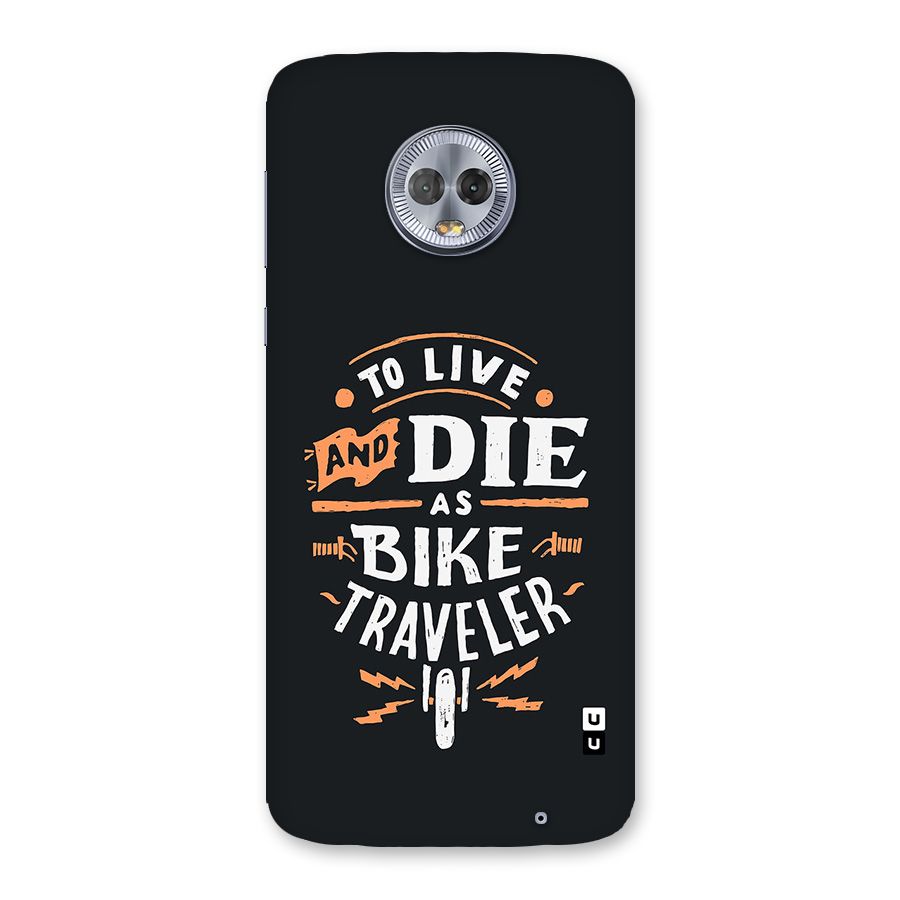 Bike Traveler Back Case for Moto G6 Plus