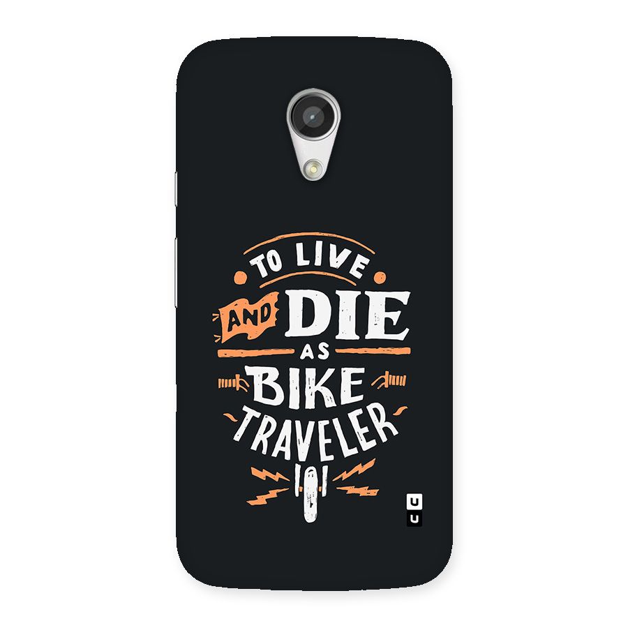 Bike Traveler Back Case for Moto G 2nd Gen