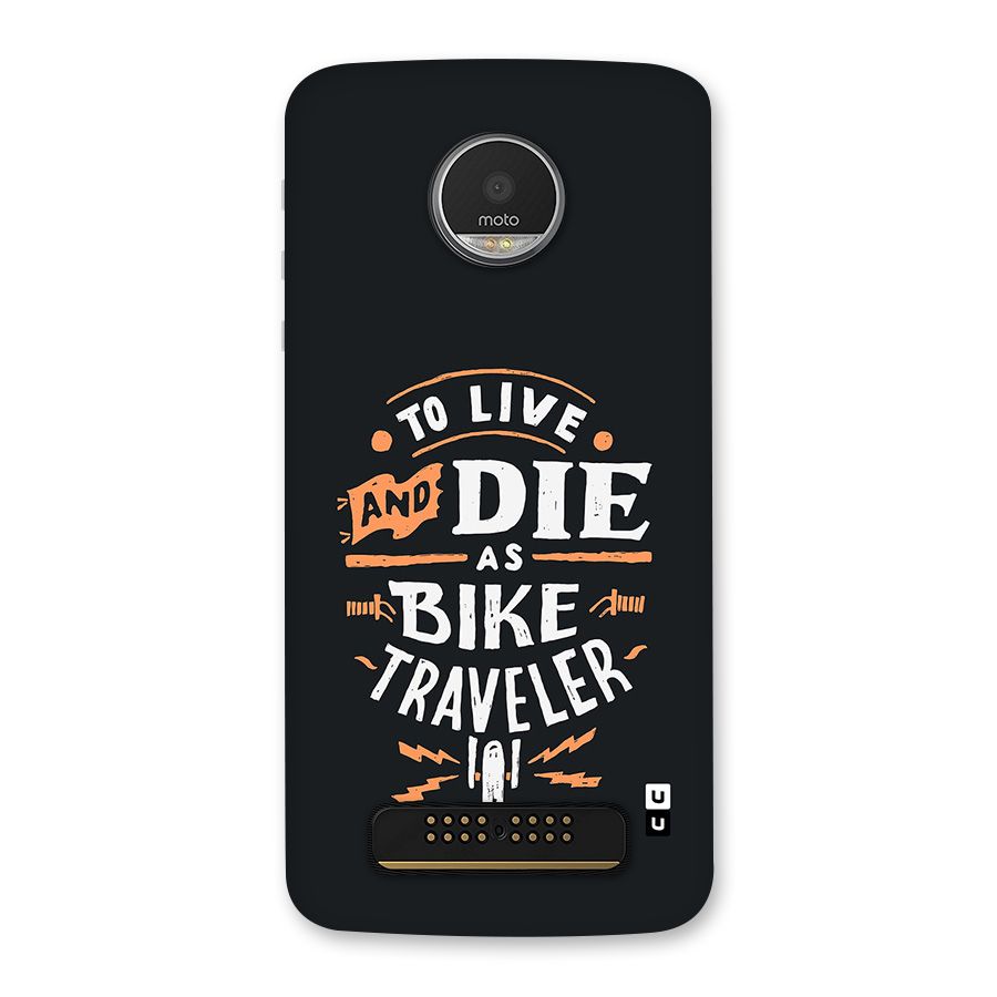 Bike Traveler Back Case for Moto Z Play