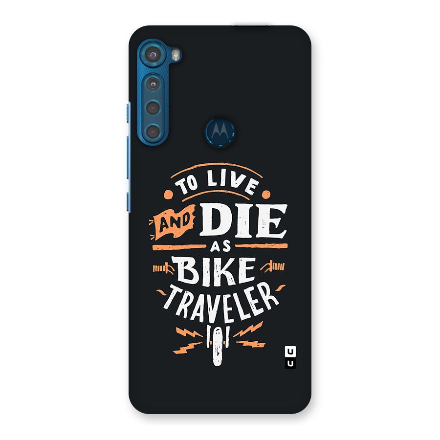 Bike Traveler Back Case for Motorola One Fusion Plus