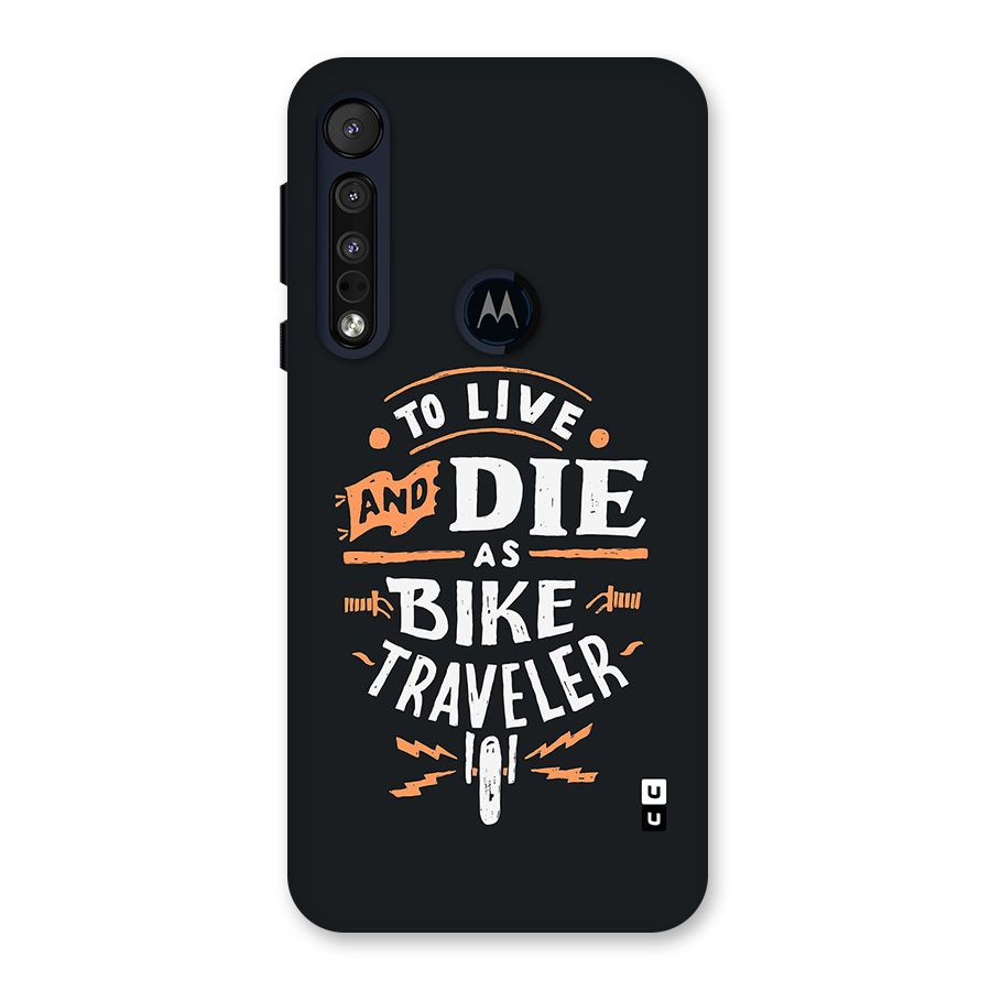 Bike Traveler Back Case for Motorola One Macro