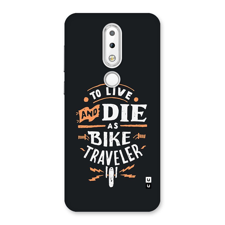 Bike Traveler Back Case for Nokia 6.1 Plus