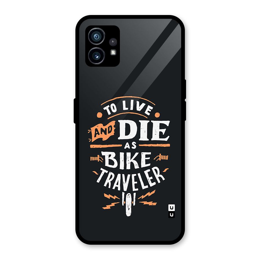 Bike Traveler Glass Back Case for Nothing Phone 1