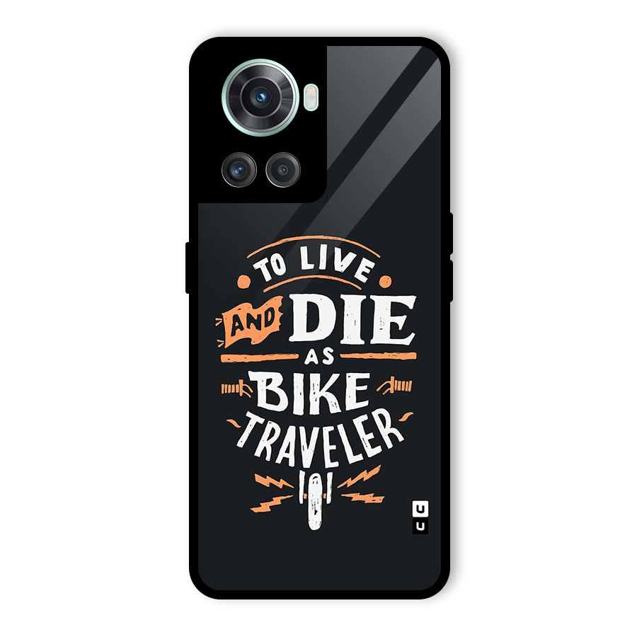 Bike Traveler Glass Back Case for OnePlus 10R