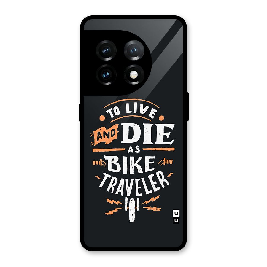 Bike Traveler Glass Back Case for OnePlus 11