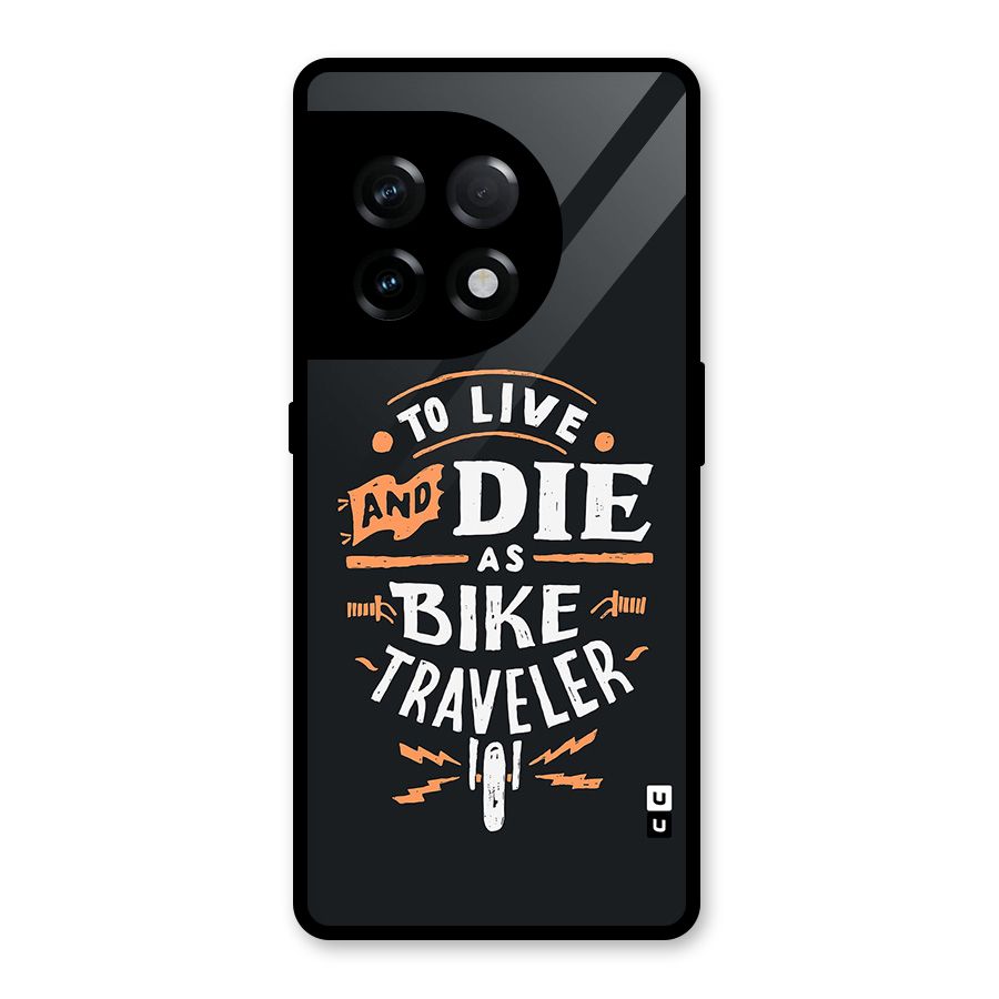 Bike Traveler Glass Back Case for OnePlus 11R