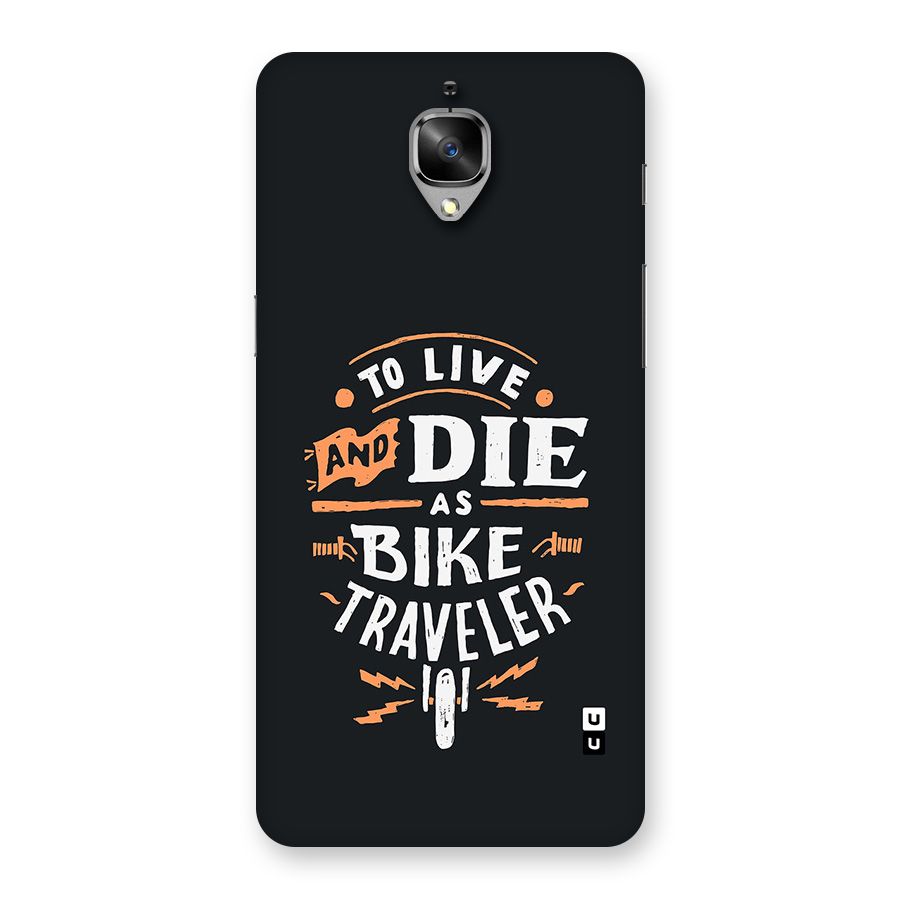 Bike Traveler Back Case for OnePlus 3