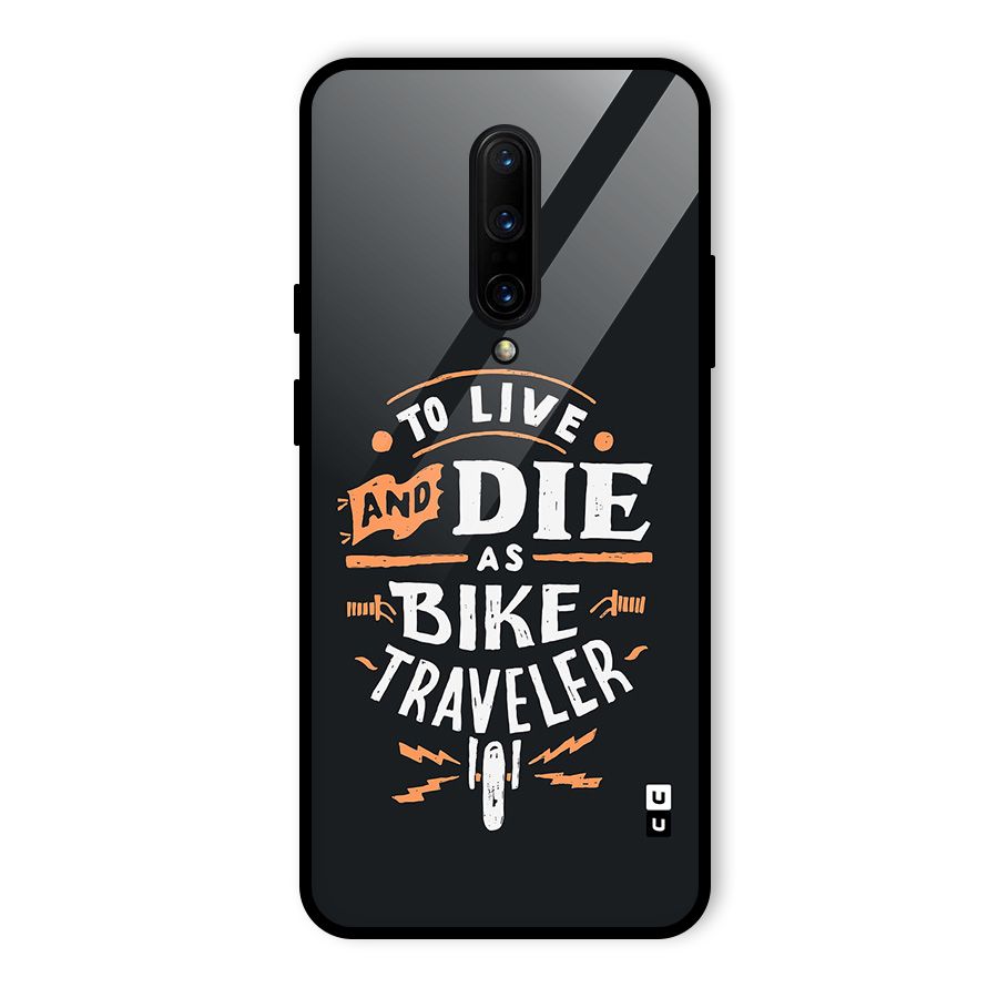 Bike Traveler Glass Back Case for OnePlus 7 Pro