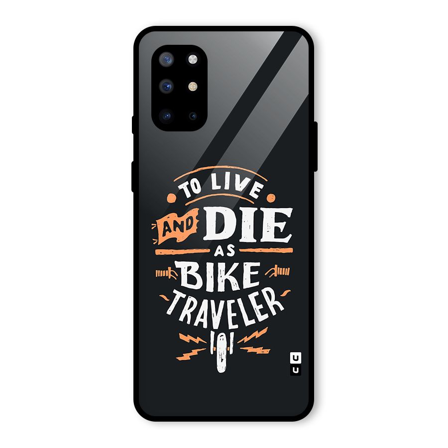 Bike Traveler Glass Back Case for OnePlus 8T