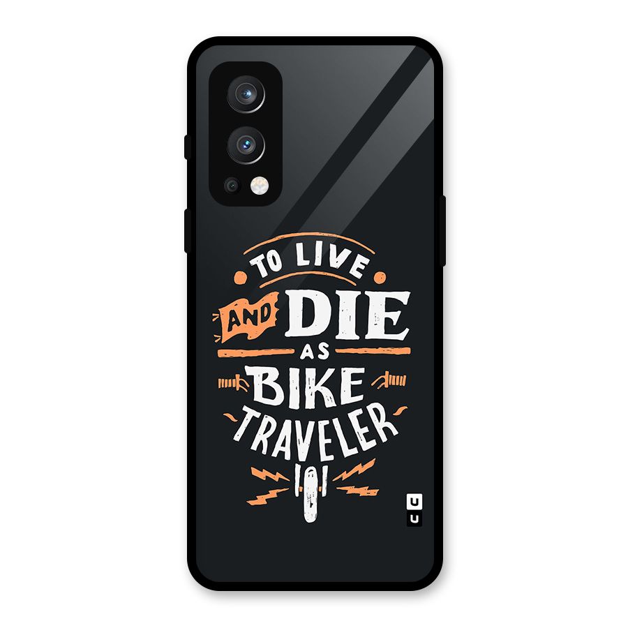 Bike Traveler Glass Back Case for OnePlus Nord 2 5G