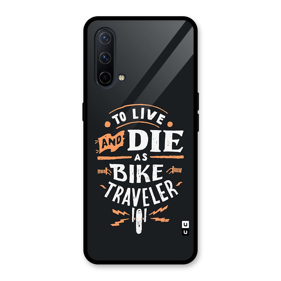 Bike Traveler Glass Back Case for OnePlus Nord CE 5G