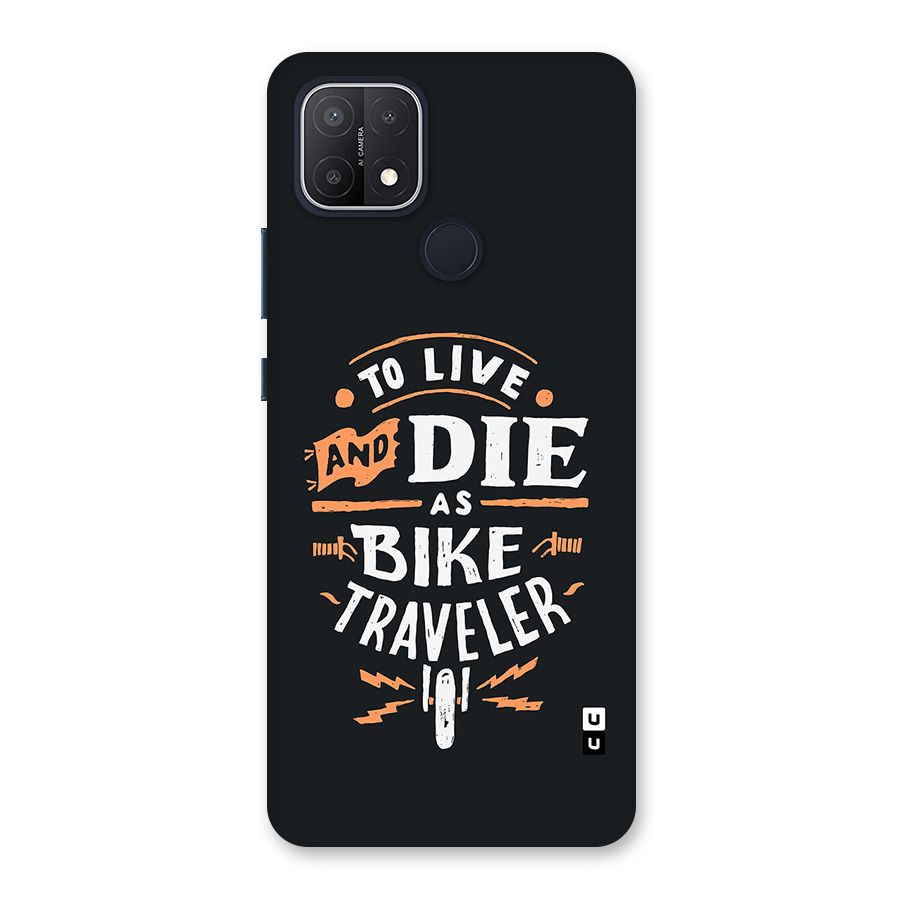 Bike Traveler Back Case for Oppo A15s