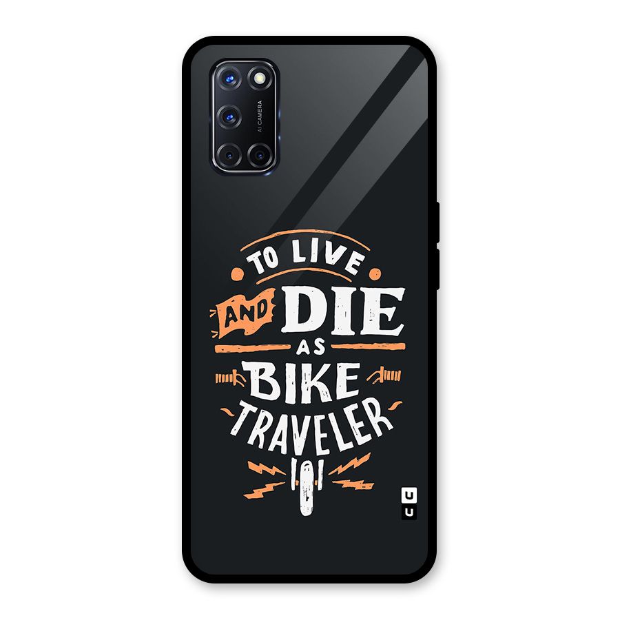 Bike Traveler Glass Back Case for Oppo A52