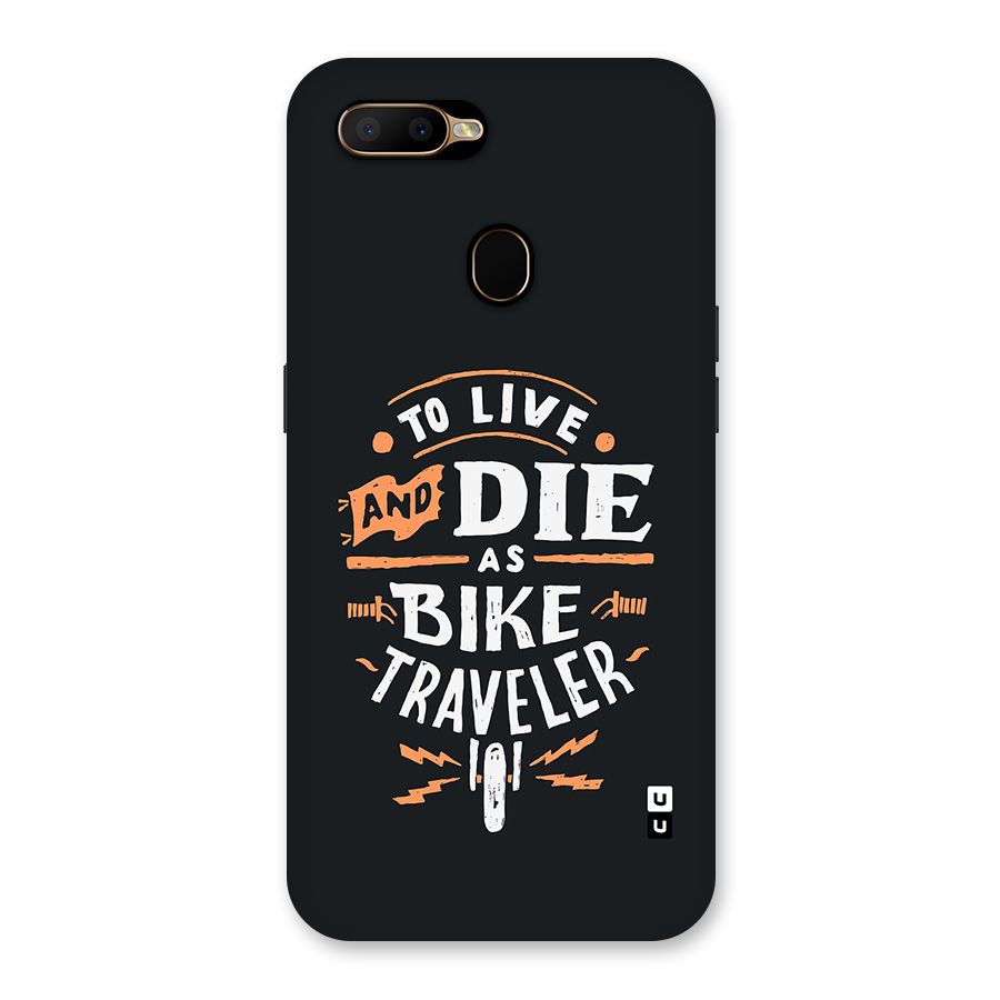 Bike Traveler Back Case for Oppo A5s