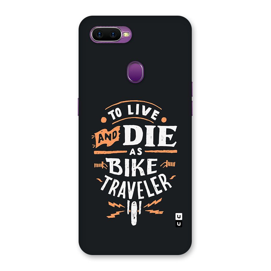 Bike Traveler Back Case for Oppo F9