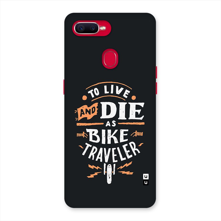 Bike Traveler Back Case for Oppo F9 Pro