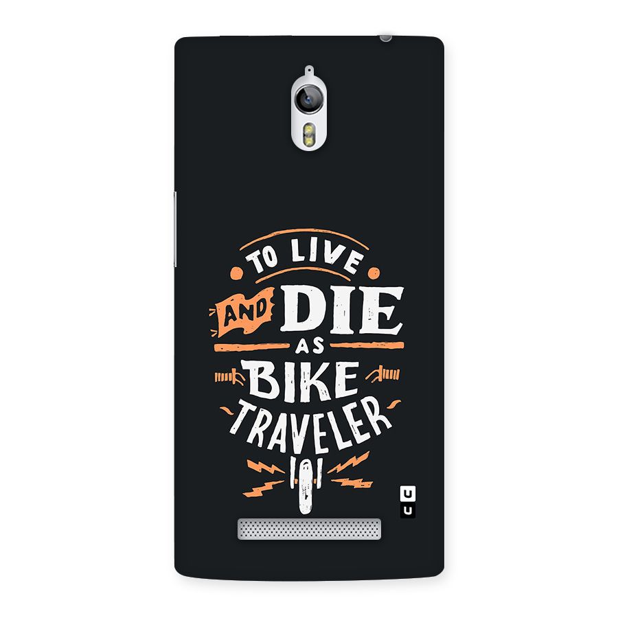 Bike Traveler Back Case for Oppo Find 7