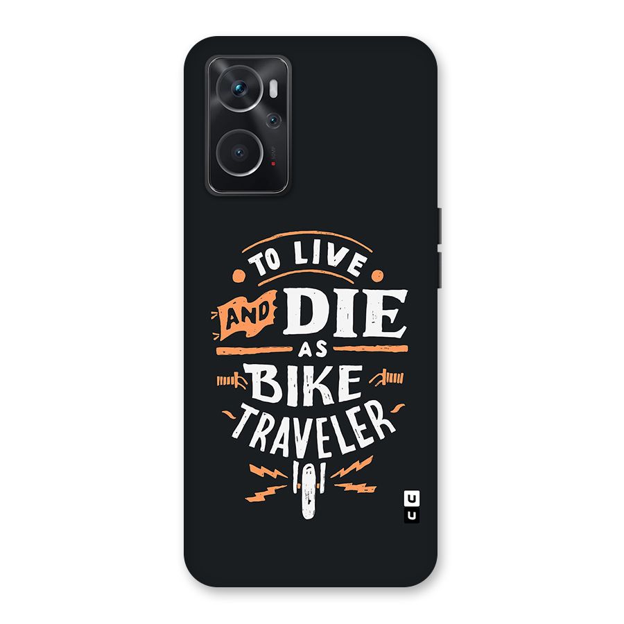 Bike Traveler Back Case for Oppo K10 4G