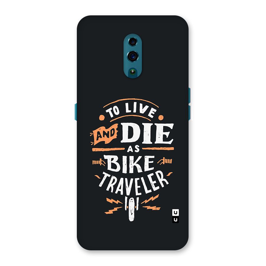 Bike Traveler Back Case for Oppo Reno