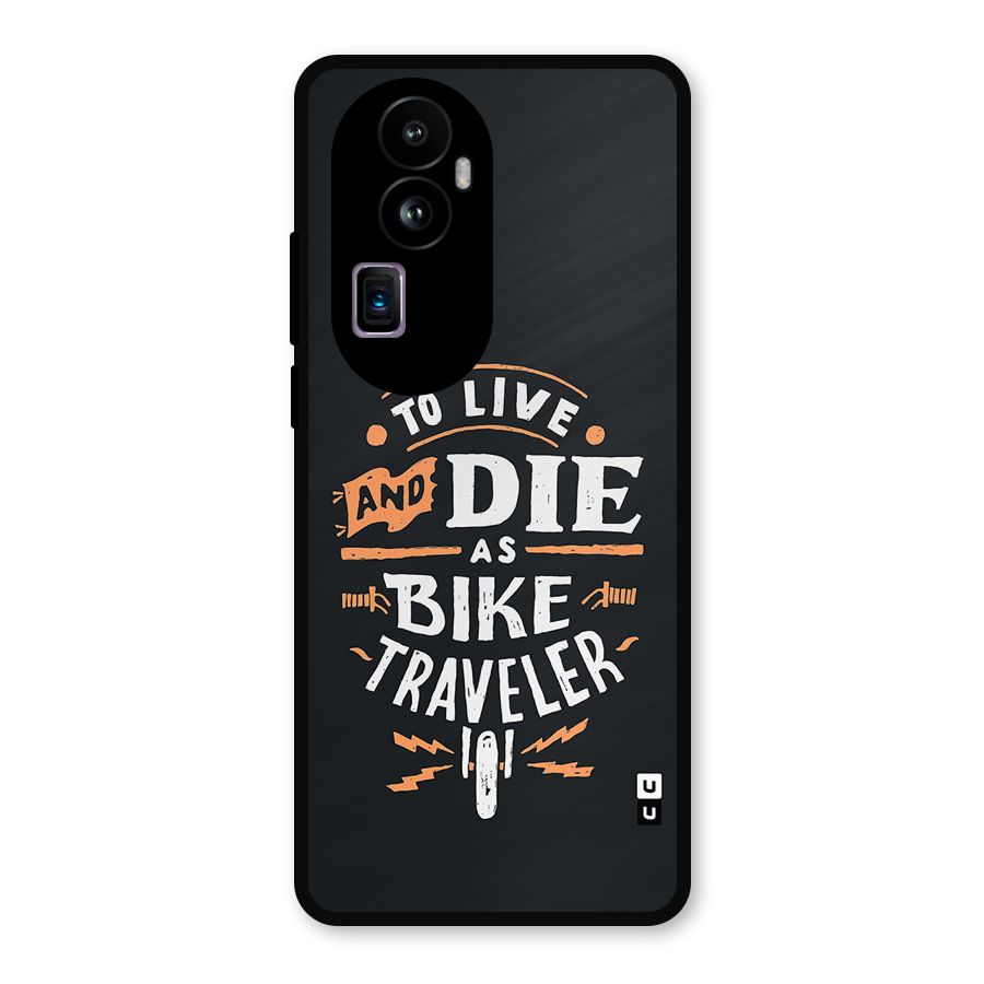 Bike Traveler Glass Back Case for Oppo Reno10 Pro Plus