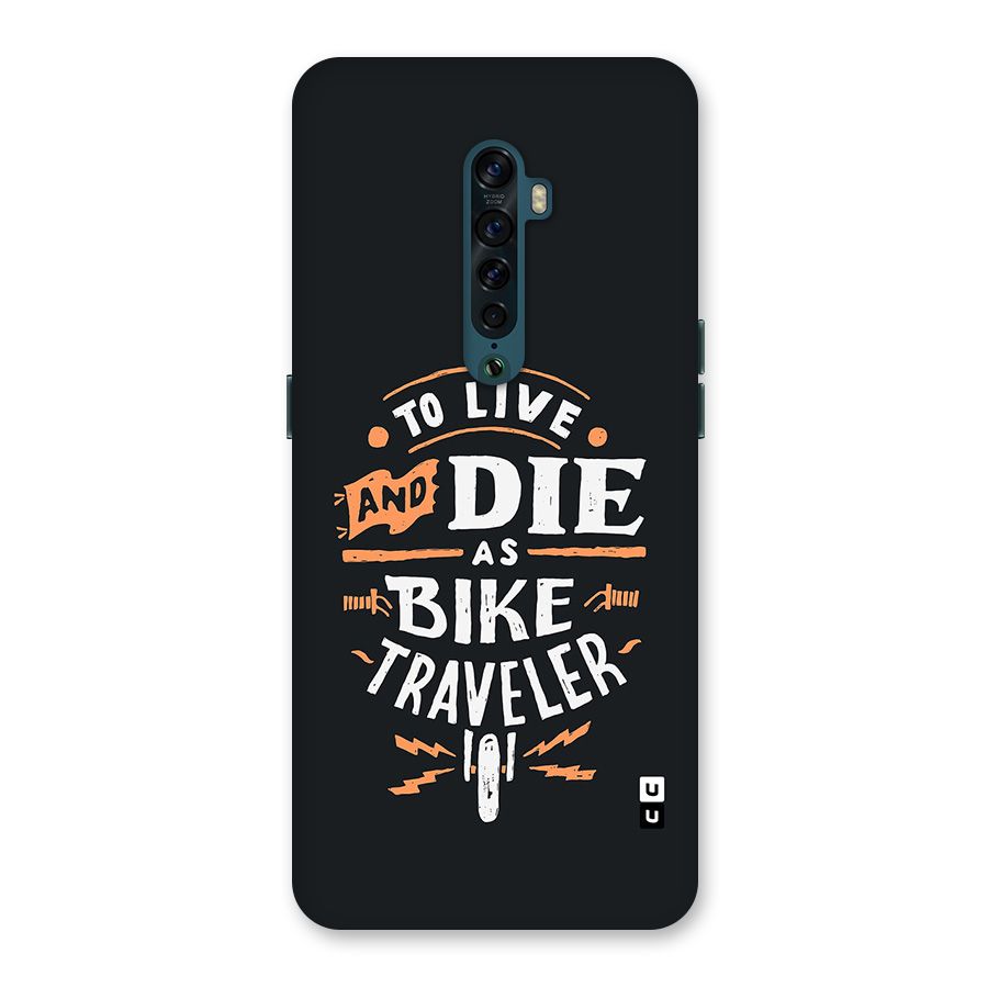 Bike Traveler Back Case for Oppo Reno2
