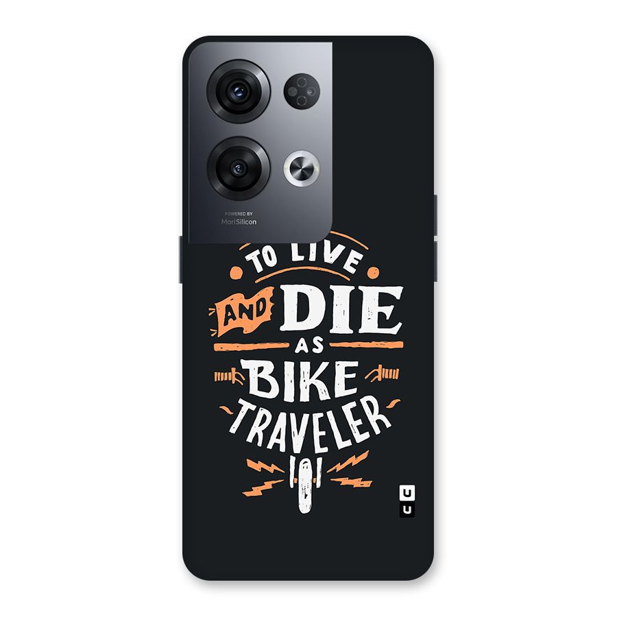 Bike Traveler Back Case for Oppo Reno8 Pro 5G
