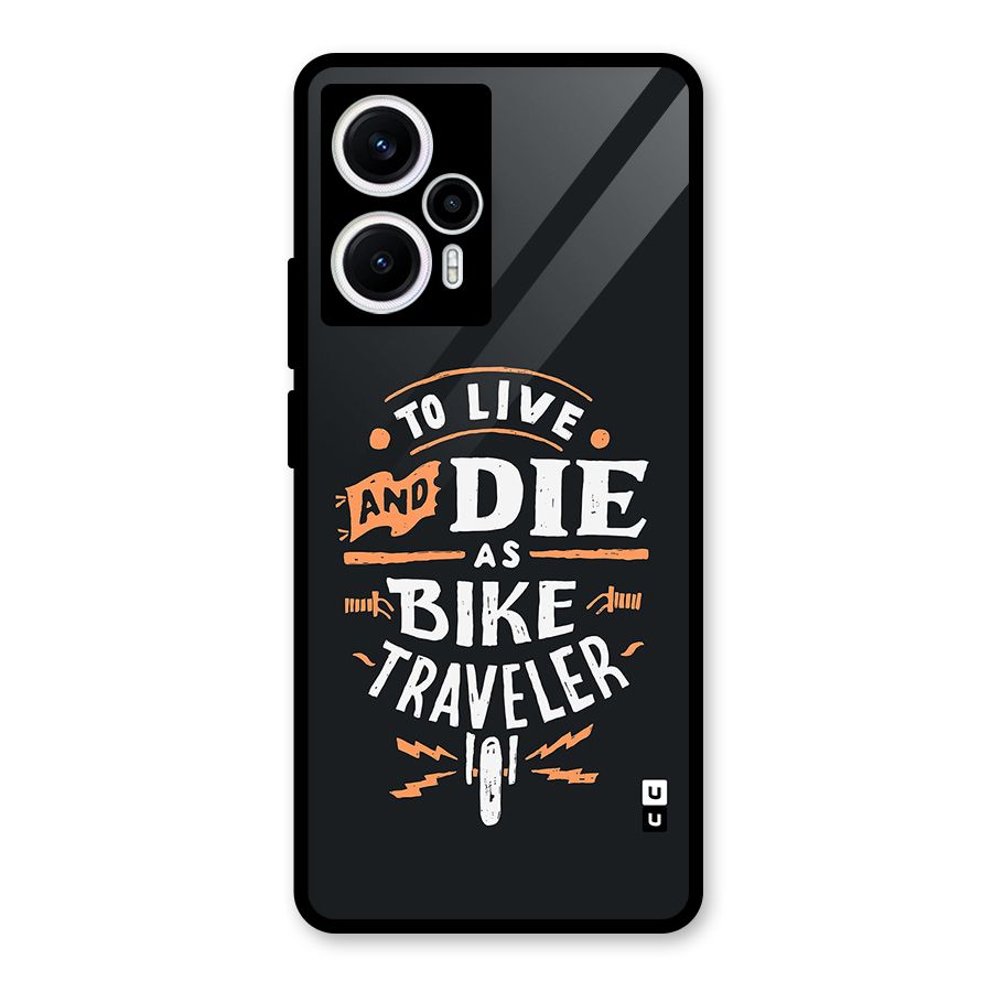 Bike Traveler Glass Back Case for Poco F5