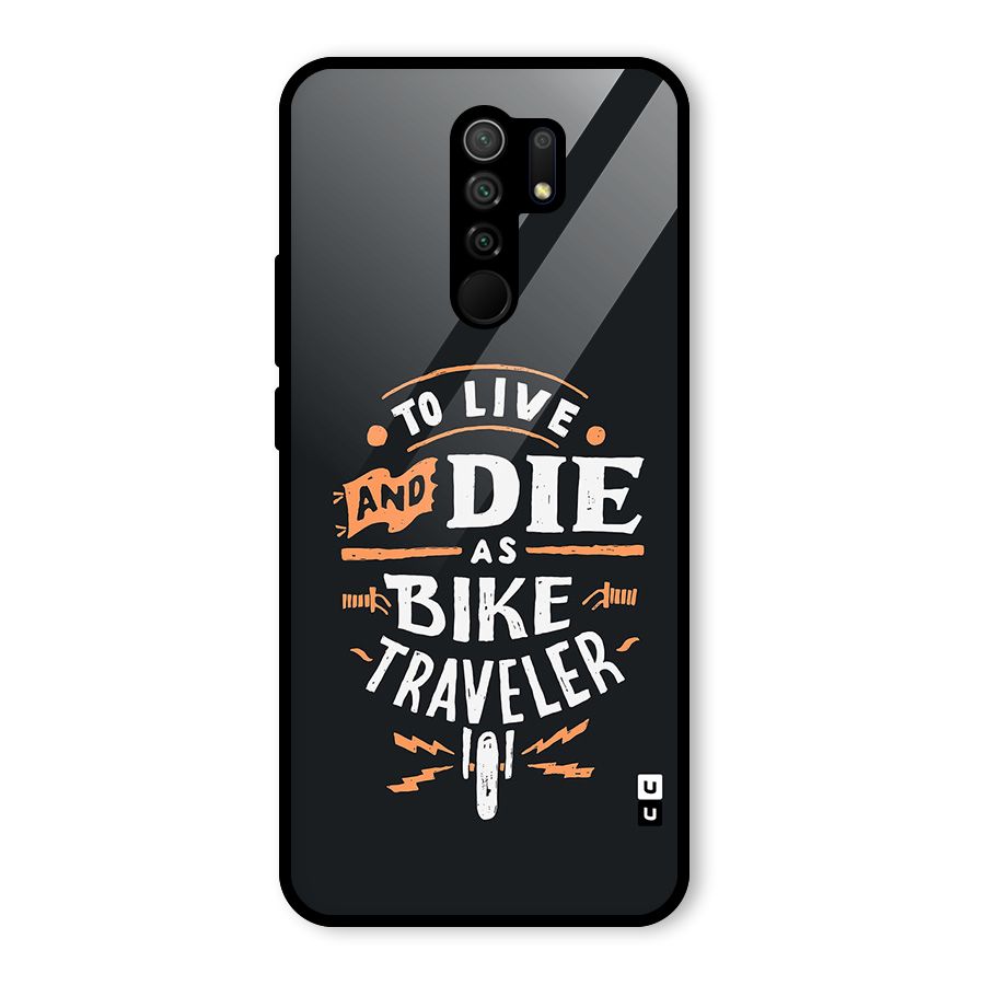 Bike Traveler Glass Back Case for Poco M2