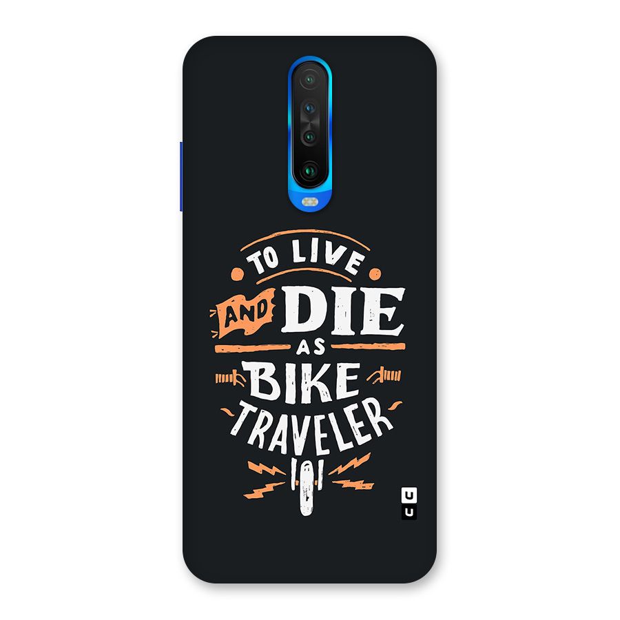 Bike Traveler Back Case for Poco X2