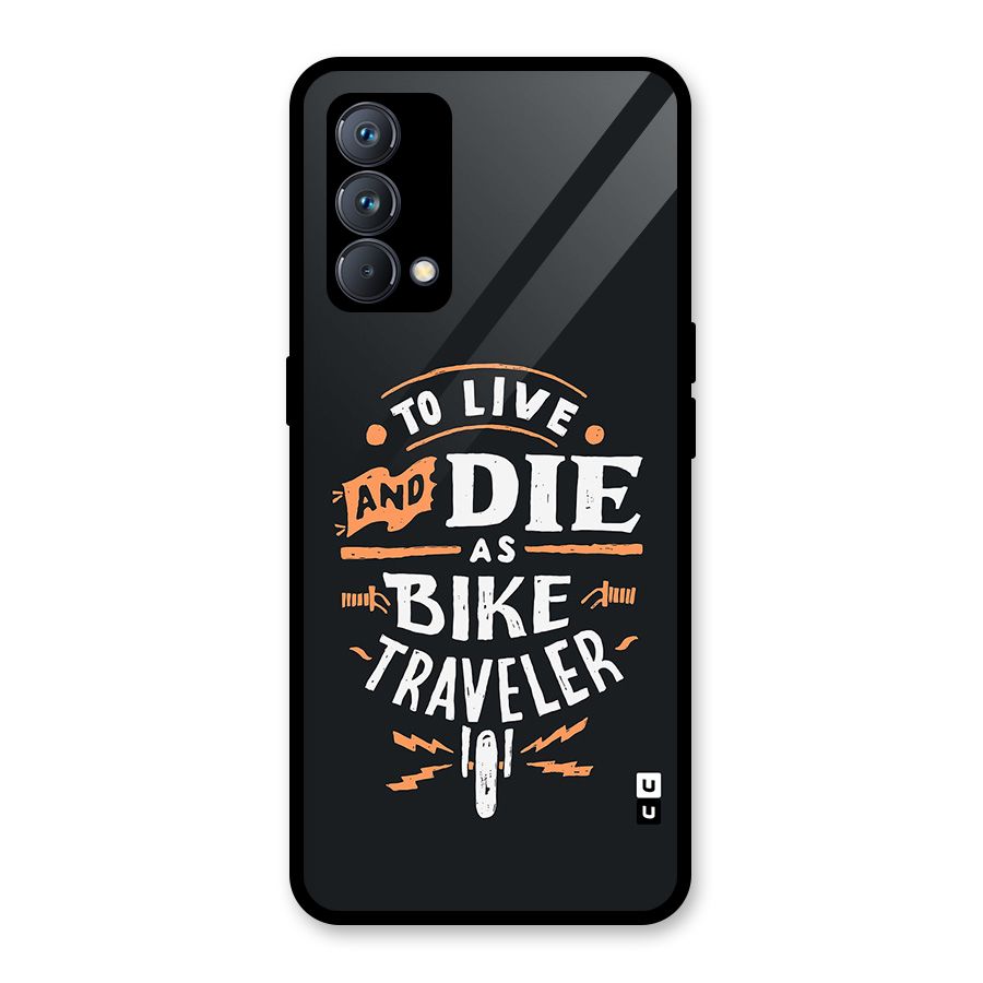 Bike Traveler Glass Back Case for Realme GT Master Edition