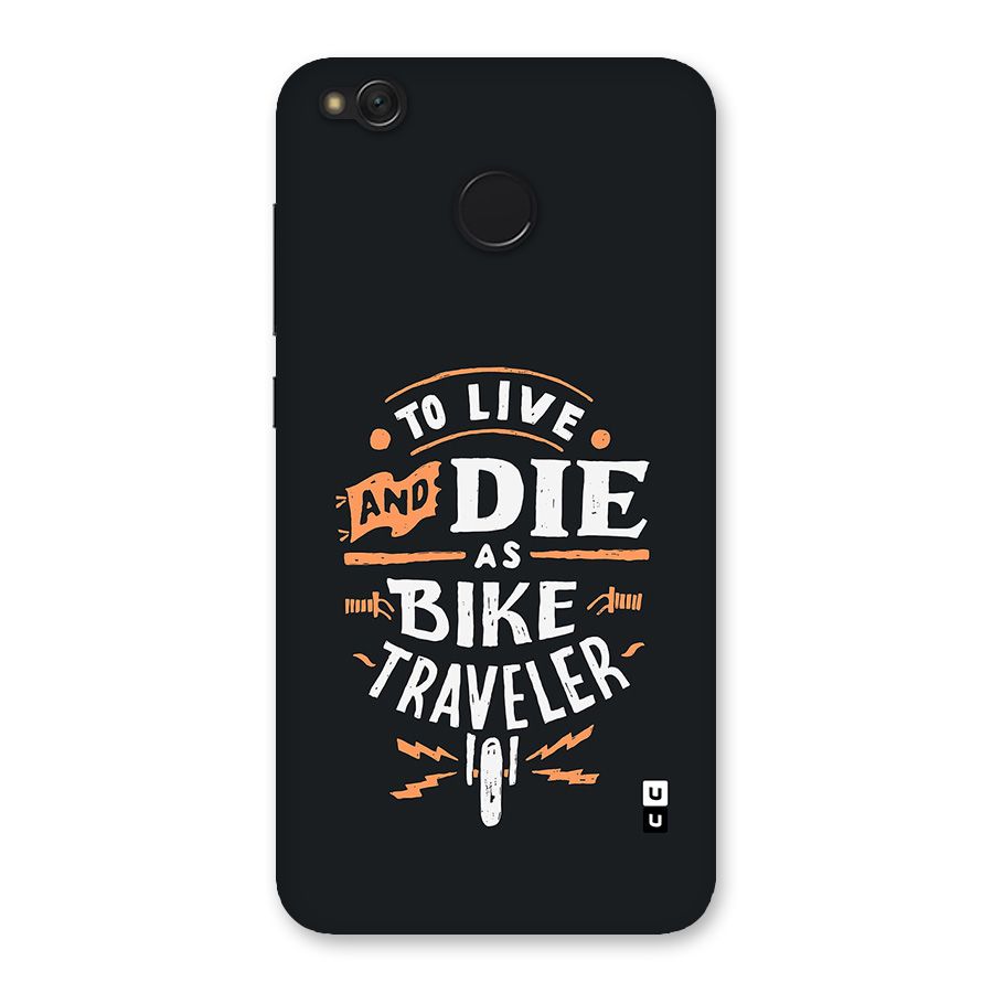 Bike Traveler Back Case for Redmi 4