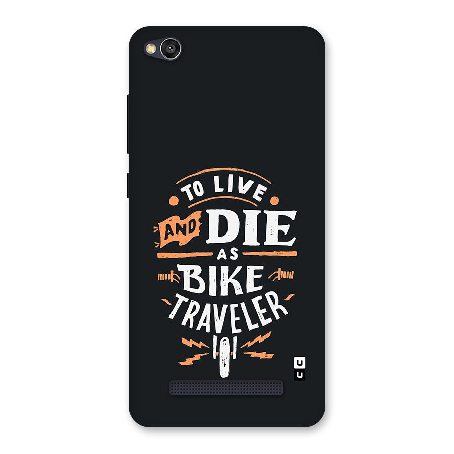 Bike Traveler Back Case for Redmi 4A