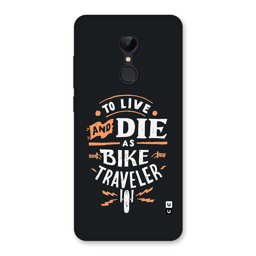 Bike Traveler Back Case for Redmi 5