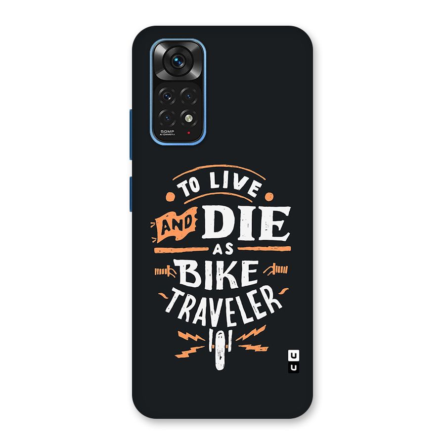 Bike Traveler Back Case for Redmi Note 11S