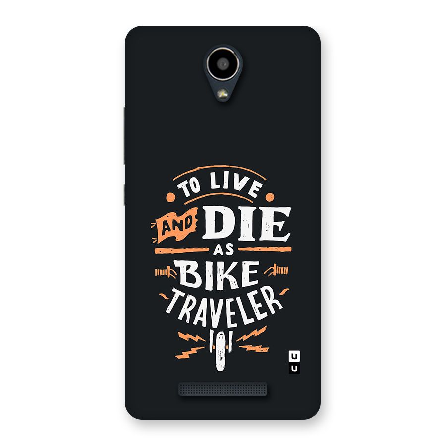 Bike Traveler Back Case for Redmi Note 2