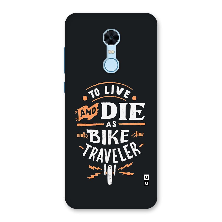 Bike Traveler Back Case for Redmi Note 5