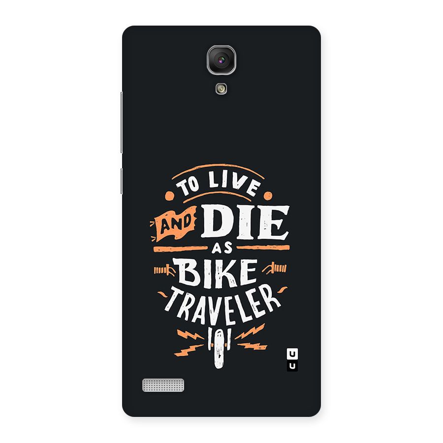 Bike Traveler Back Case for Redmi Note Prime