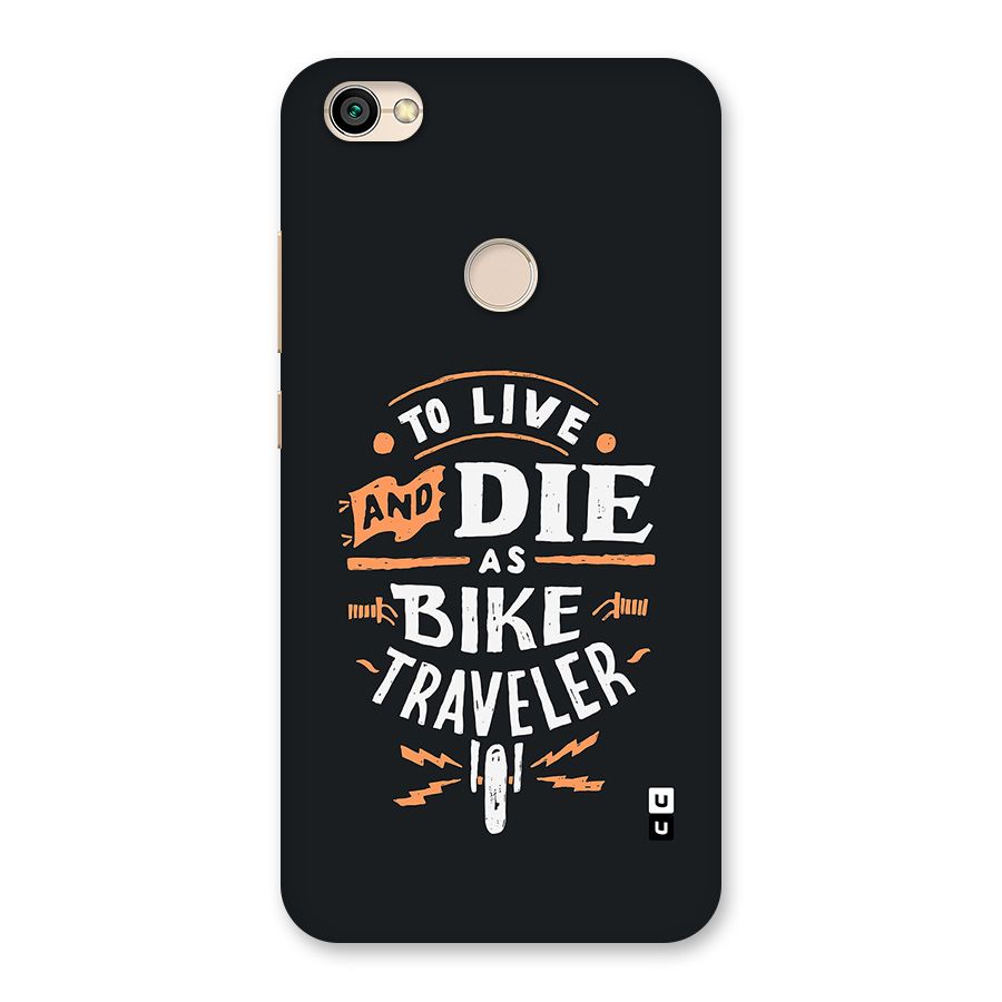 Bike Traveler Back Case for Redmi Y1 2017